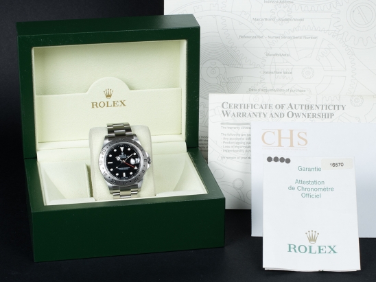 Rolex Explorer II SEL Black/Nero - Rolex  Guarantee  Watch  16570T